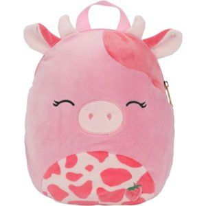 Squishmallows Calynda The Cow  Plush Backpack-NWOT